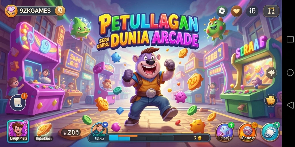 Tampilan gameplay seru dari 9ZKGAMES yang penuh tantangan.