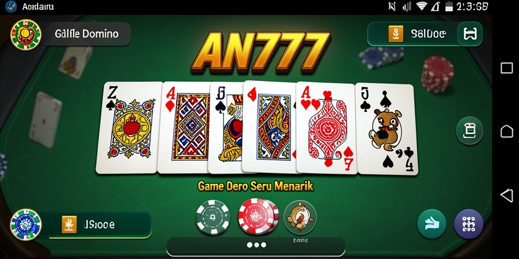 Tampilan gameplay seru AN777 dengan pemenang yang sukses.