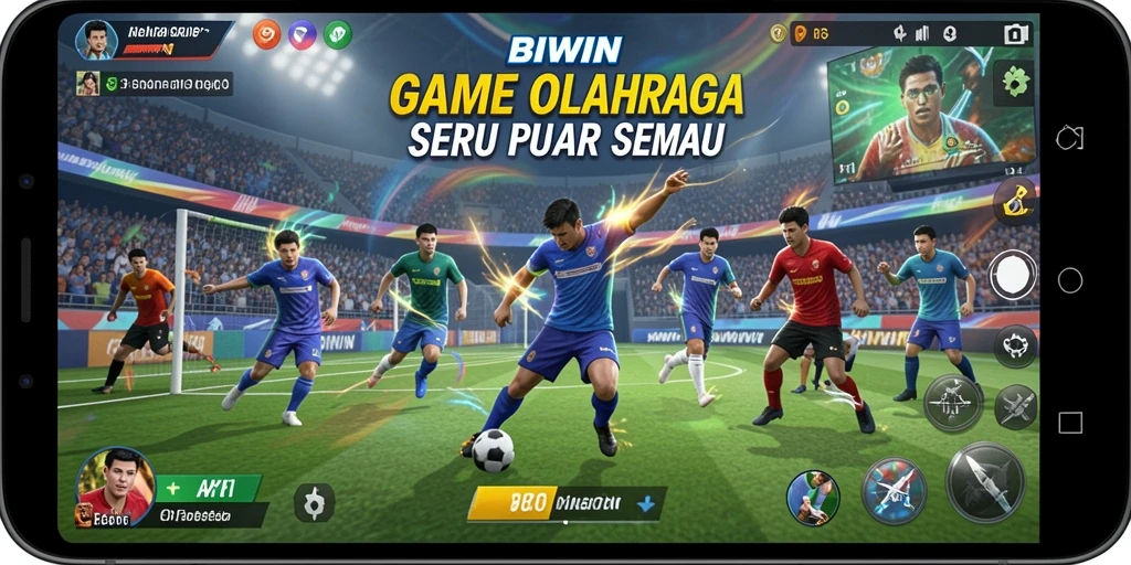 Gameplay menarik dalam olahraga dengan grafis yang memukau.