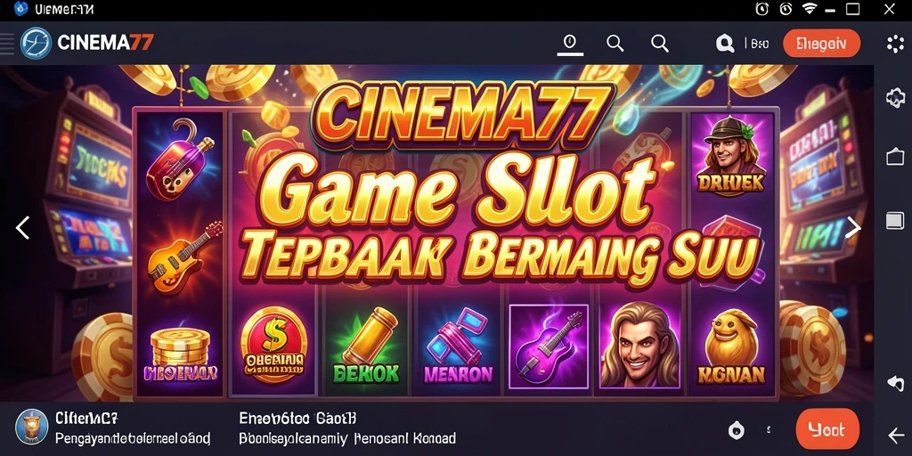 Gameplay menarik dari CINEMA77 dengan animasi yang memukau.