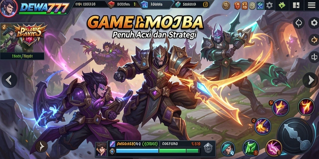 Gameplay intens dan seru di DEWA777.