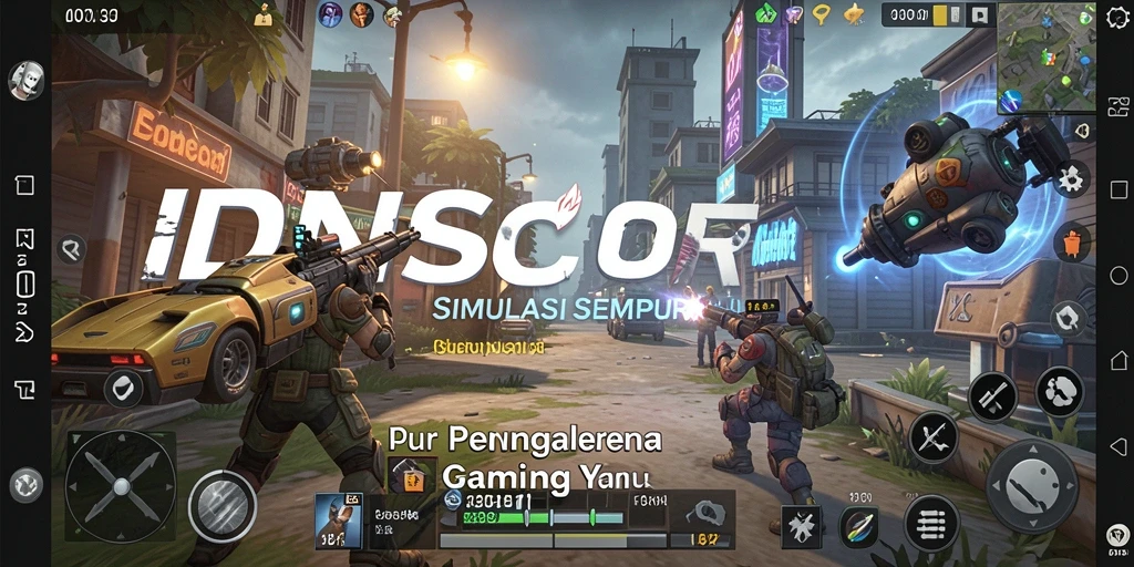 Tampilan gameplay menarik dari IDNSCORE dalam simulasi yang mendalam.