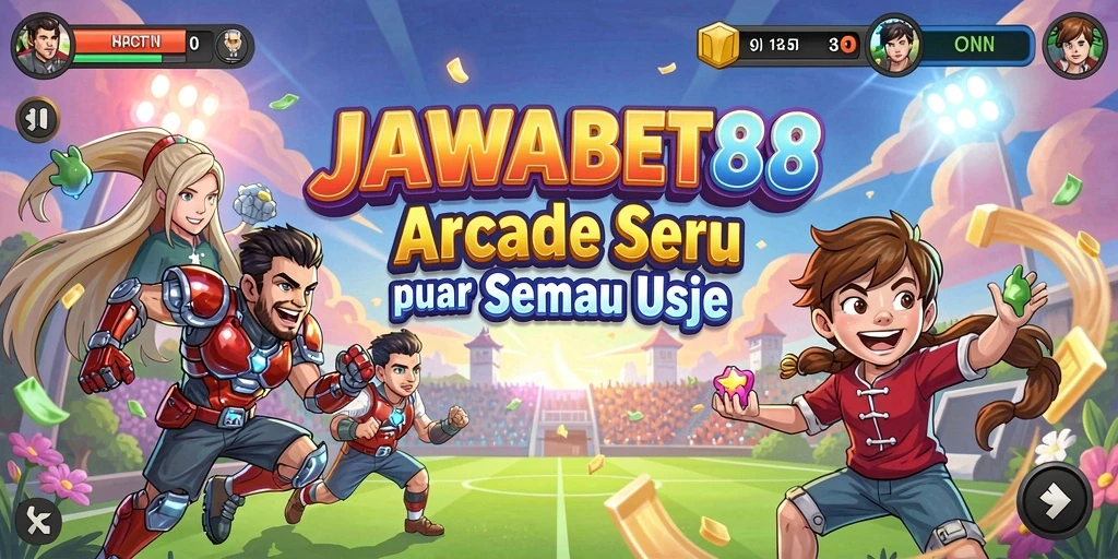 Tampilan gameplay seru JAWABET88 dengan aksi arcade yang menarik.