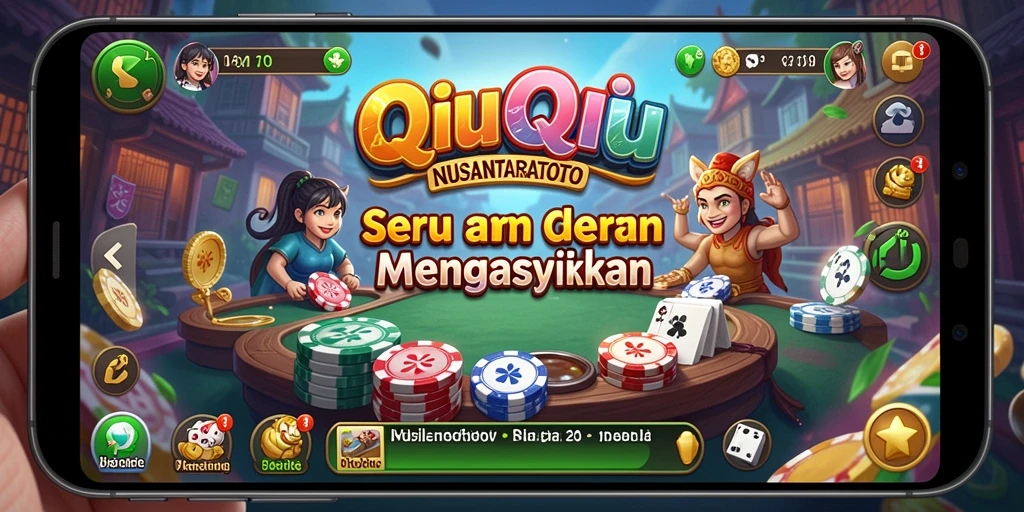 Gameplay QiuQiu yang seru dan penuh strategi