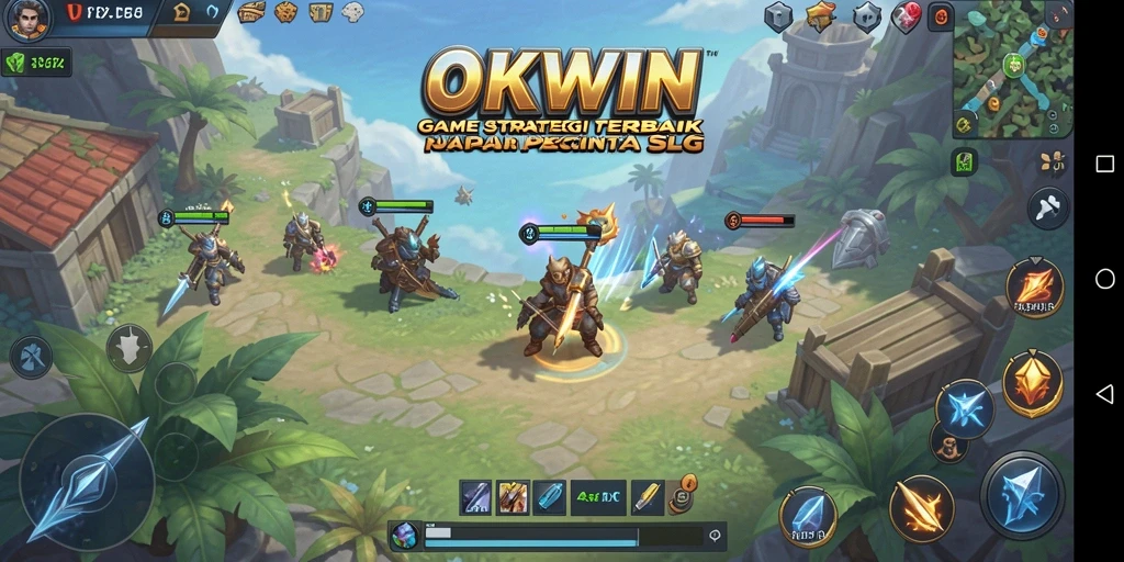 Gameplay SLG seru dengan strategi mendalam di OKWIN.